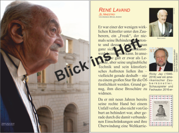 Preview: Persönlichkeiten in der Zauberkunst  Nr. 24 René Lavand